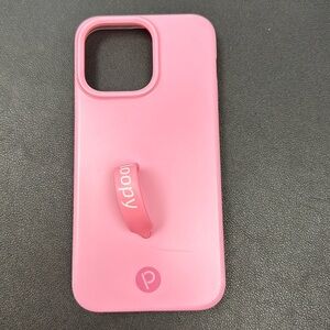 Loopy case, pink, iPhone 15 pro max,
